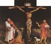 Matthias  Grunewald Crucifixion (mk08) oil on canvas